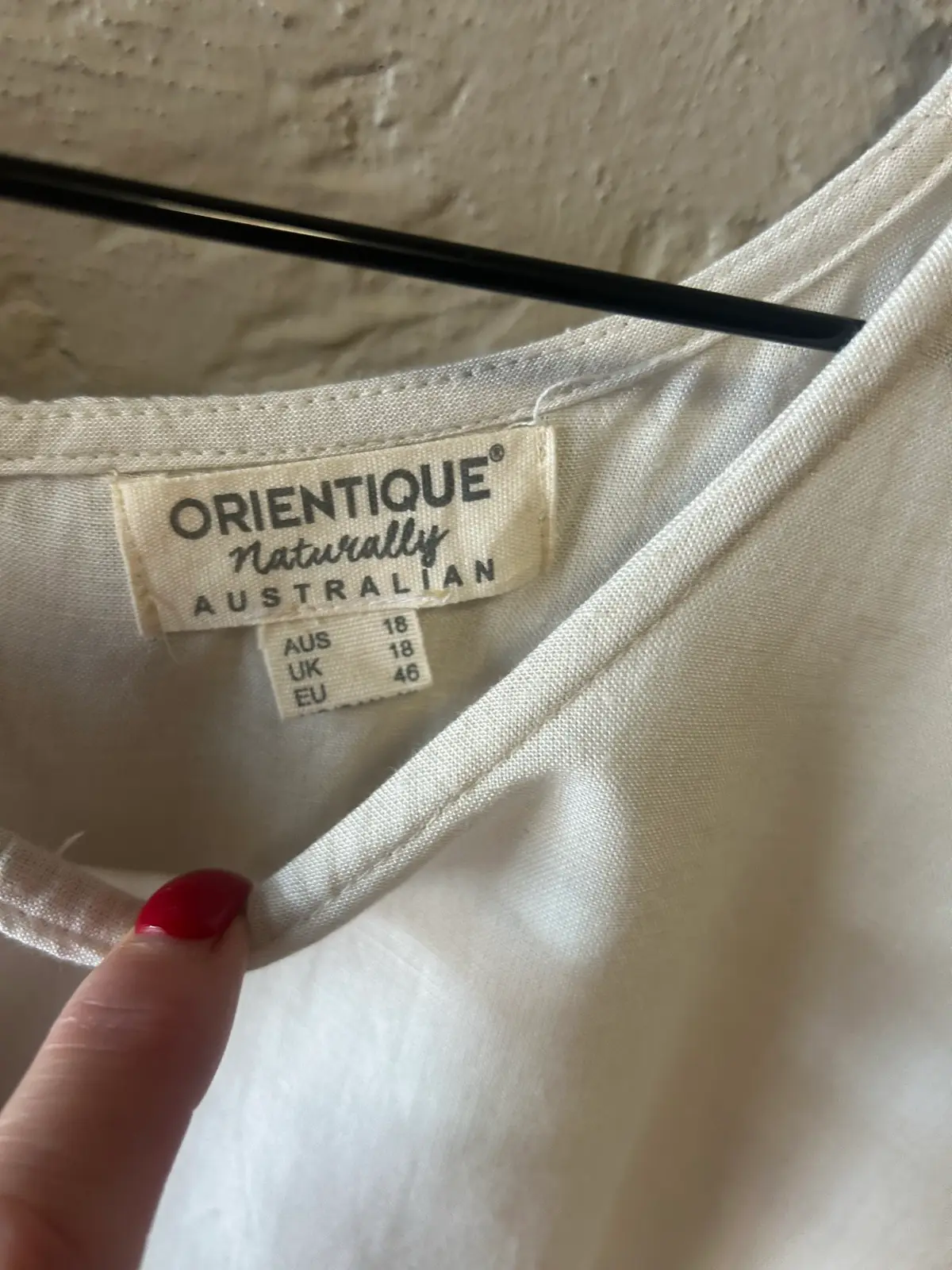 Orientique cream ruffled blouse – photo 2