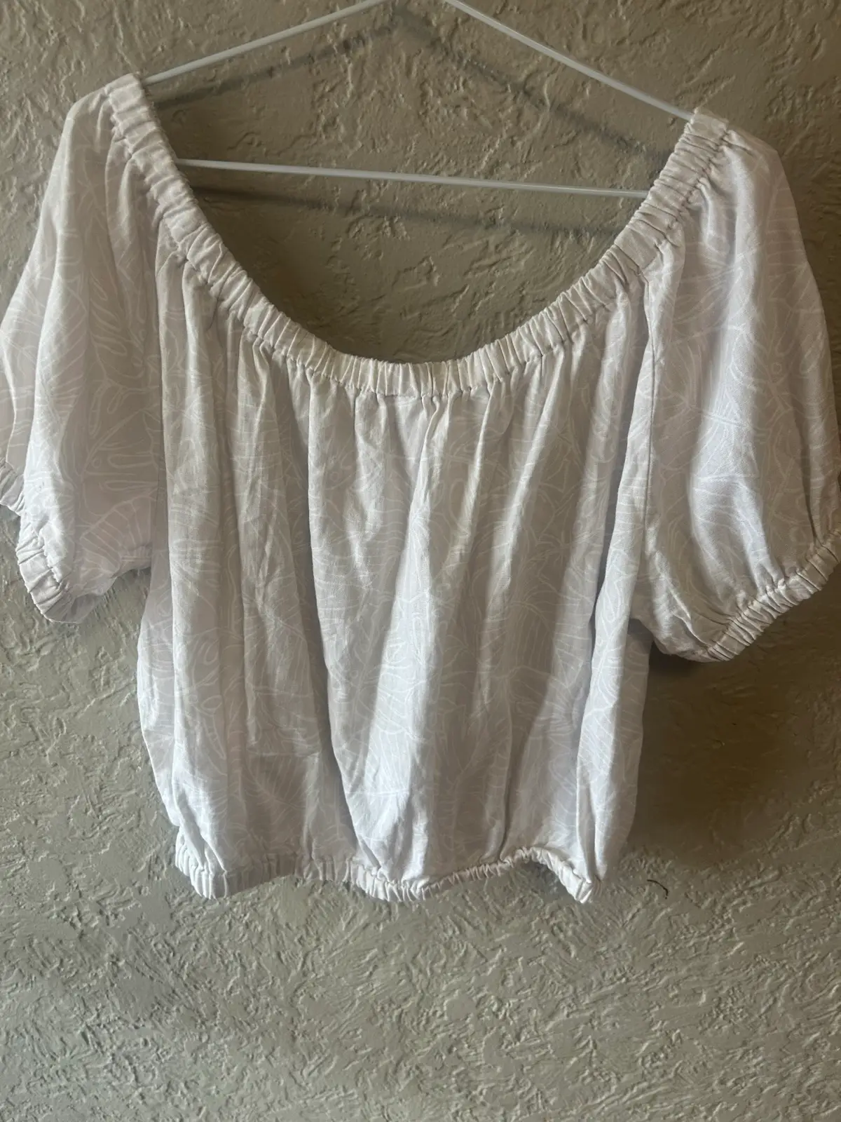 Anko white/bone off the shoulder blouse – photo 6