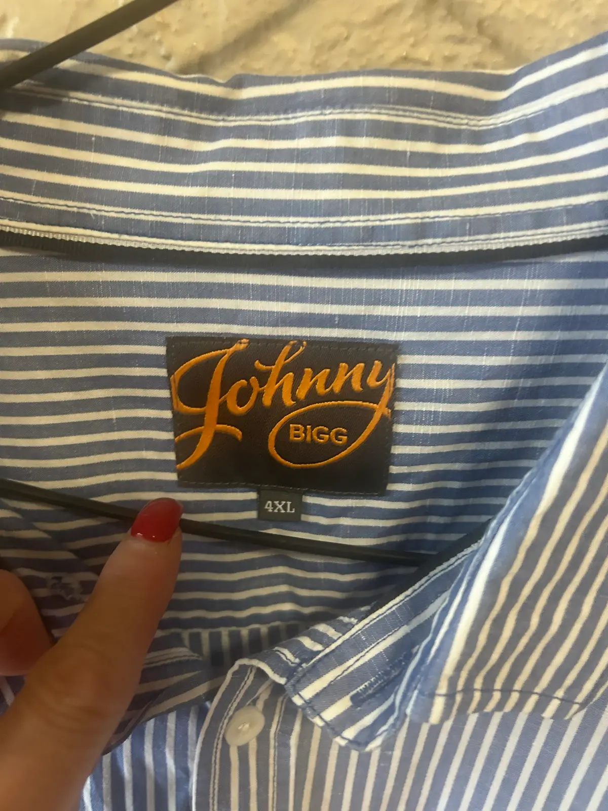 Men’s Johnny big striped shirt – photo 3