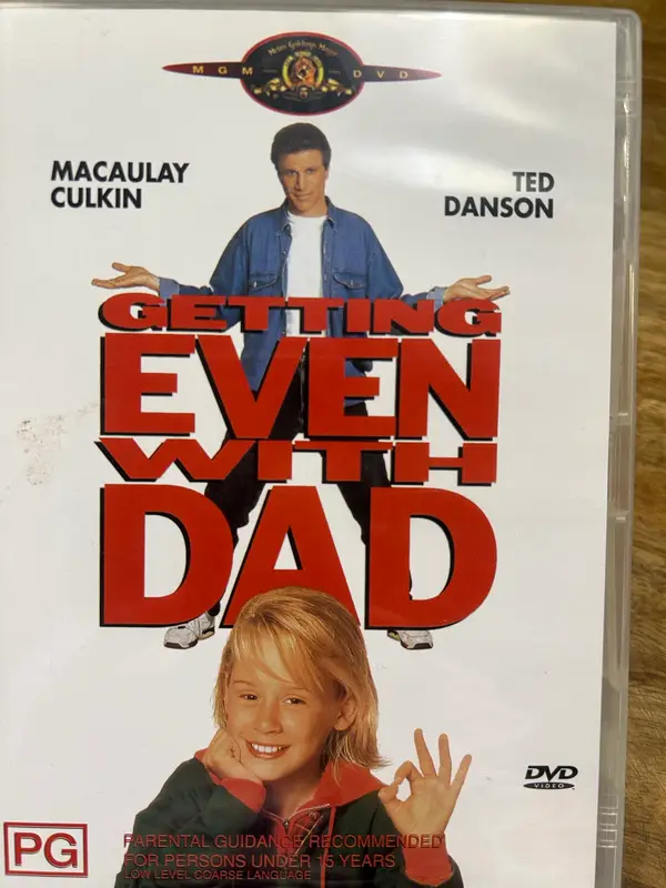 Getting even with dad dvd