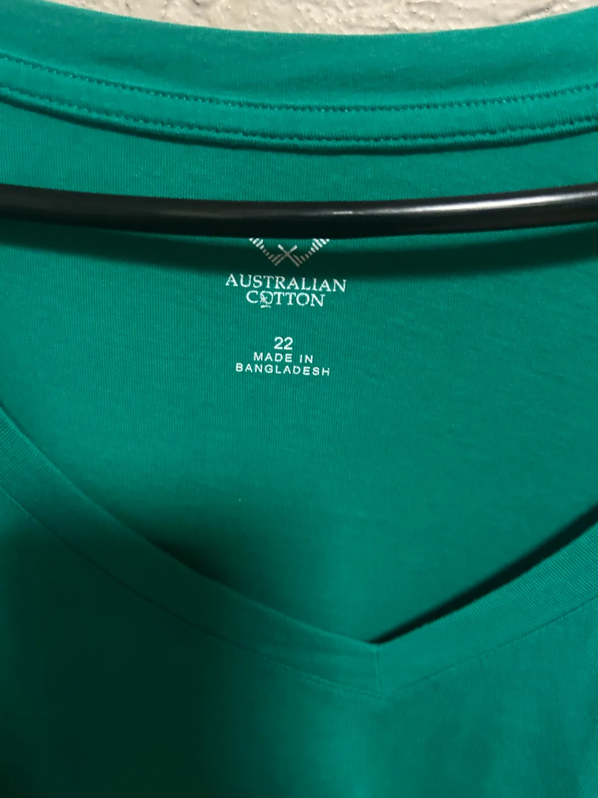 Australian cotton green long sleeve top – photo 2