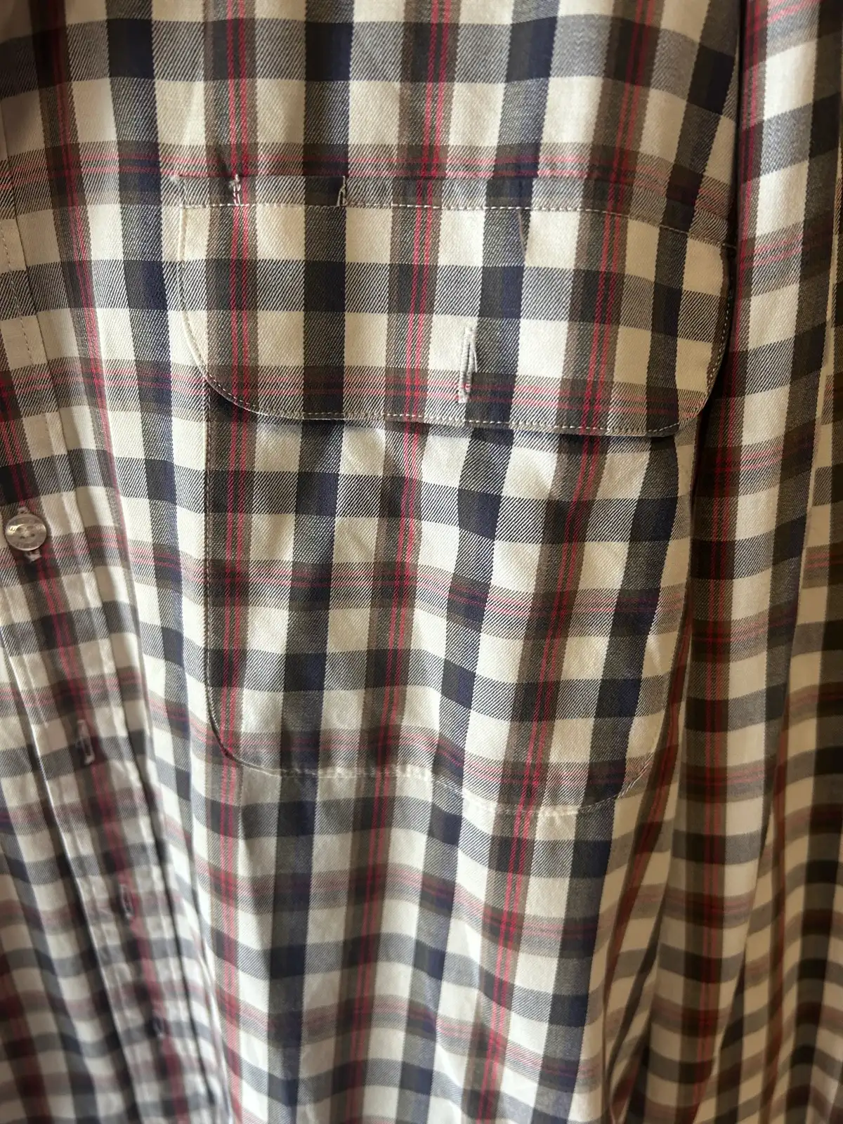 Men’s bisley plaid long sleeve shirt – photo 2