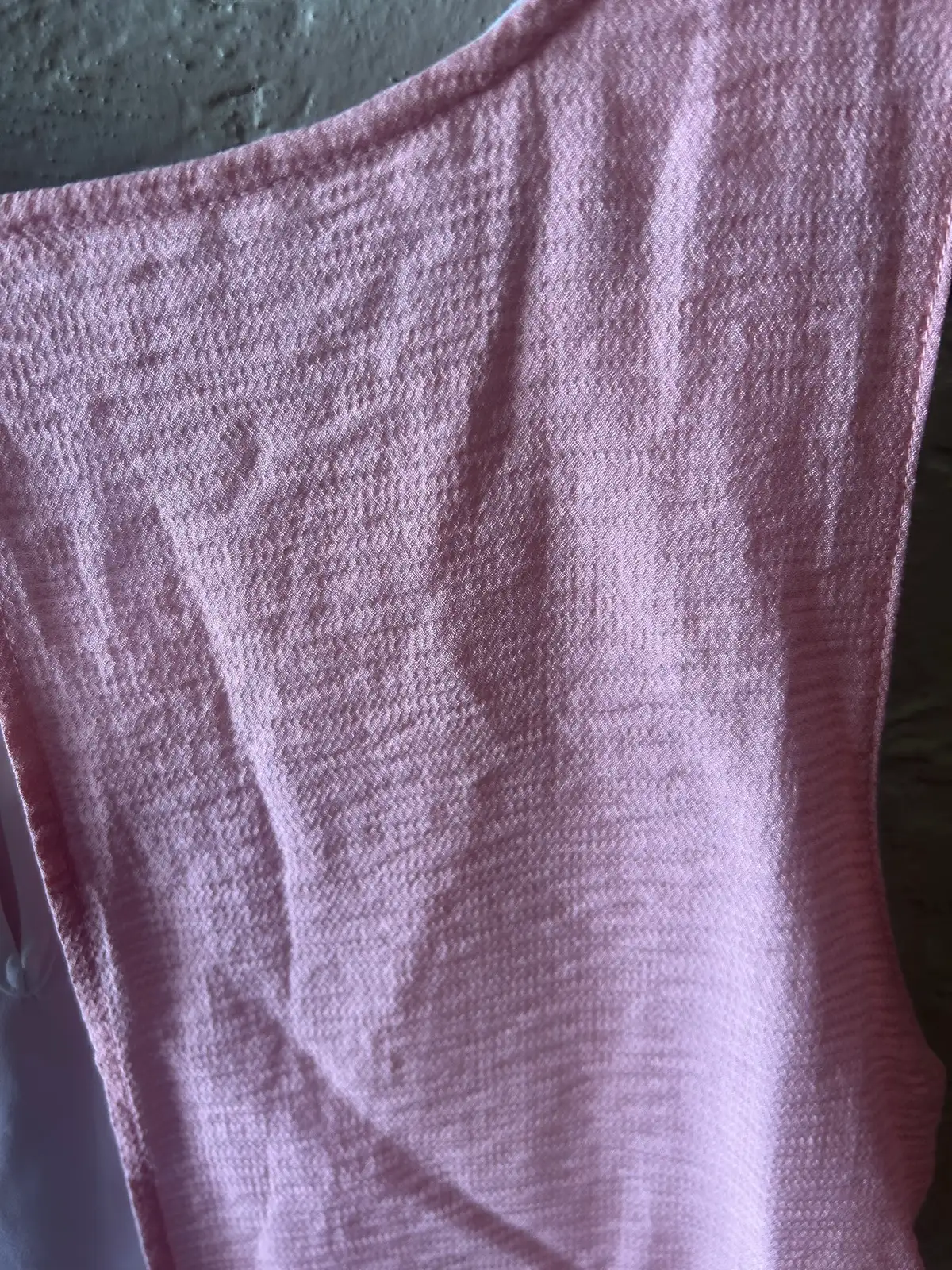 Jeanswest double layered pink/white tank top – photo 4