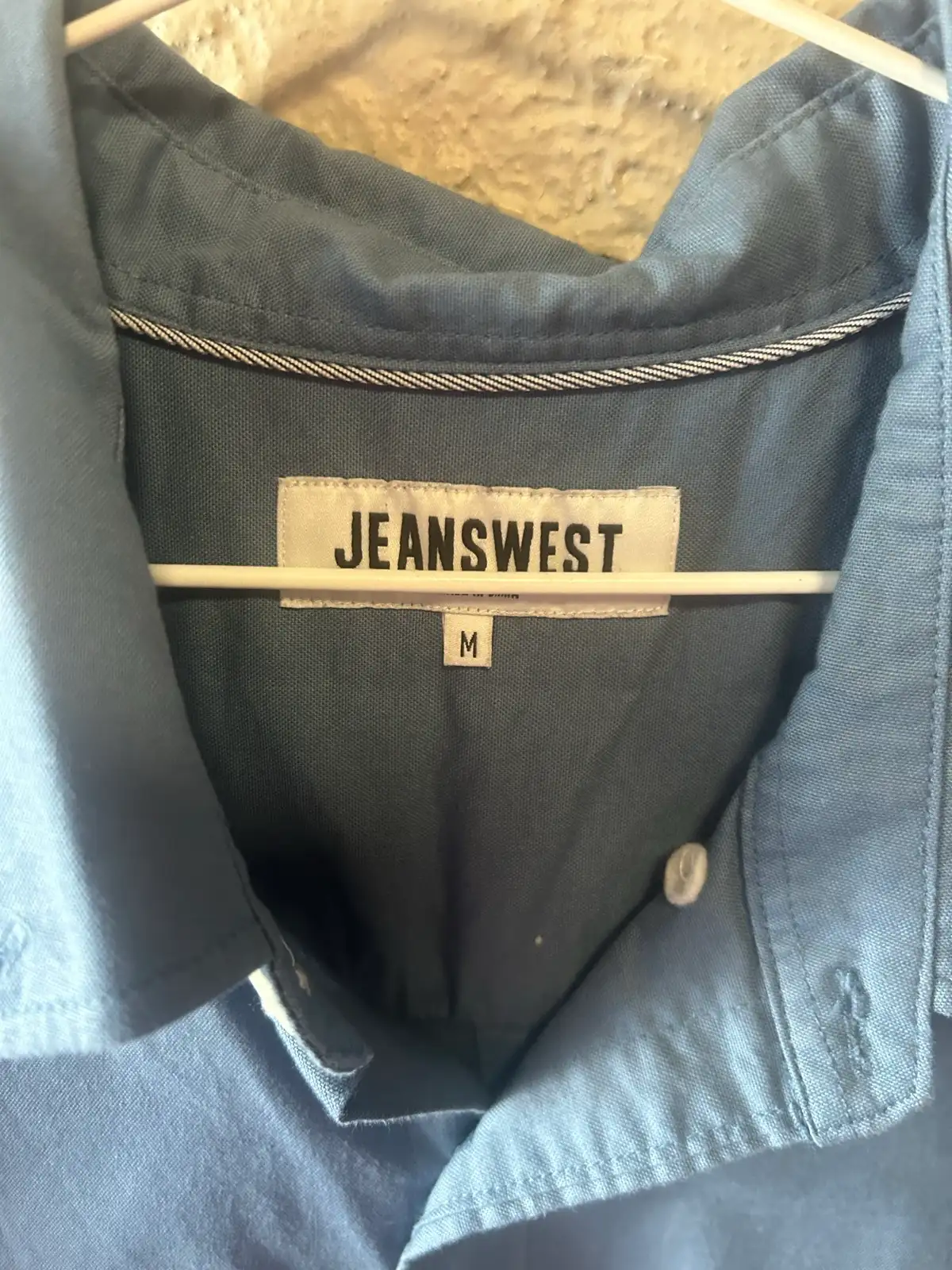 MEns Jeanswest blue button up shirt – photo 3