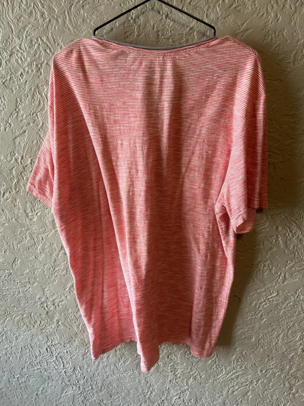 Men’s Maddox red/white striped tee – photo 5