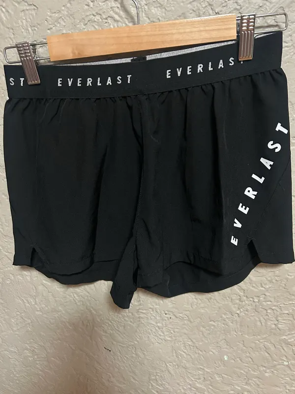 Everlast black training shorts