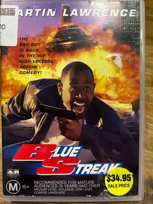 Blue streak dvd