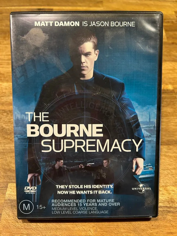 The Bourne supremacy dvd