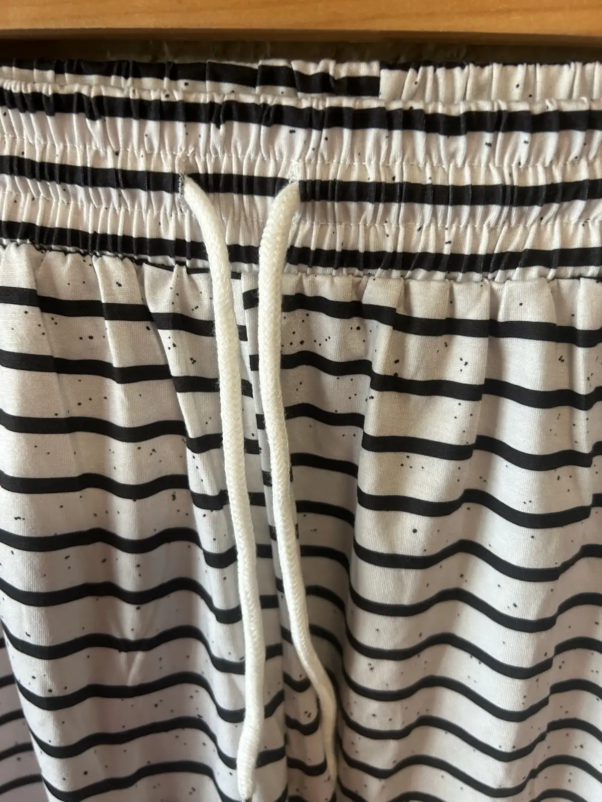 Dazy black/white striped shorts – photo 3
