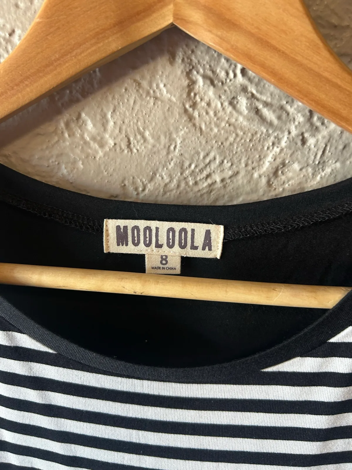 Mooloola black/white striped tank dress – photo 3