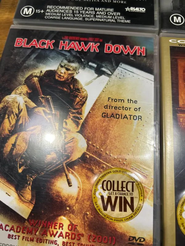Black hawk down dvd