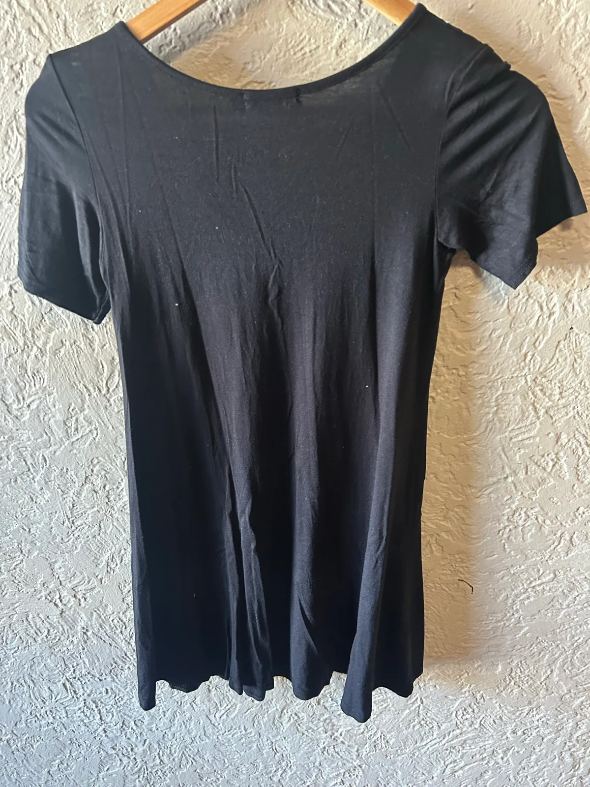 Boohoo black short sleeve dress – photo 4