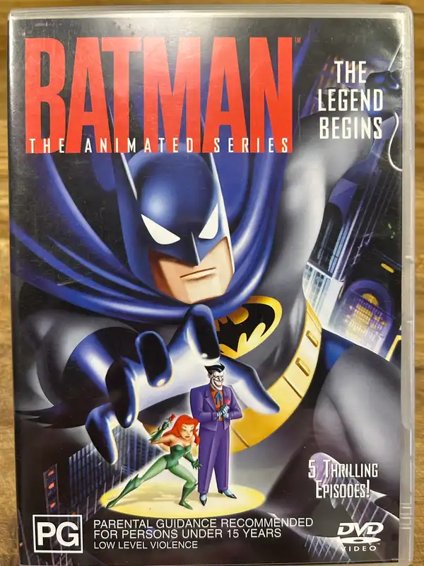 Batman animated dvd