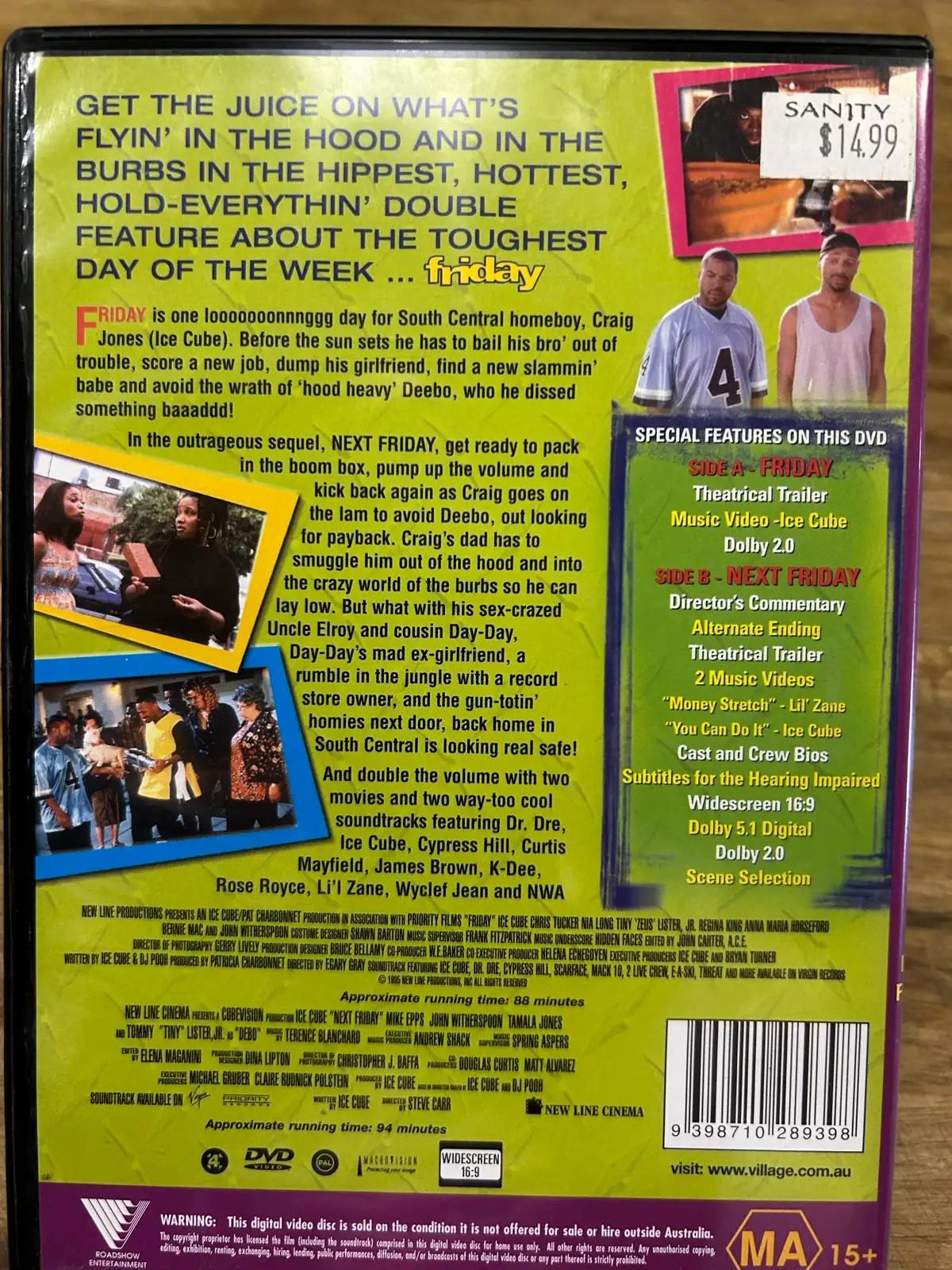 Friday/next Friday DVDs – photo 2