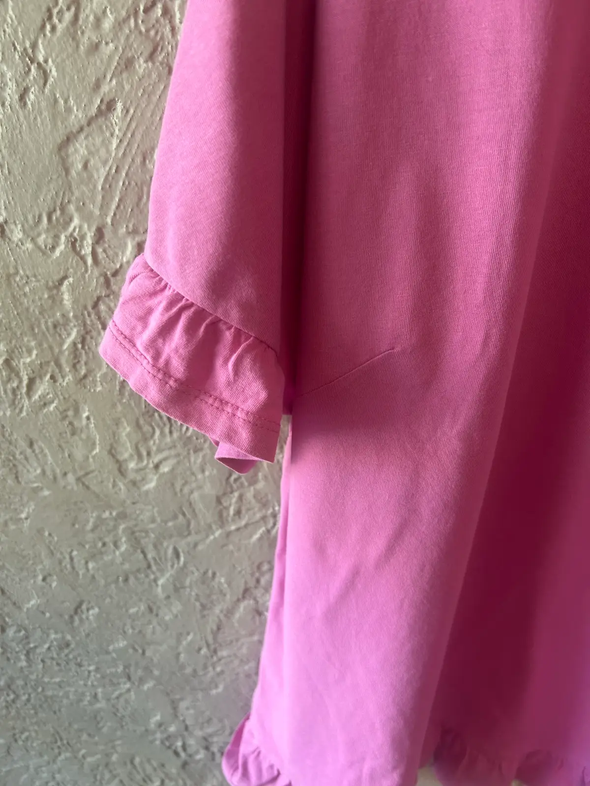 Anko pink ruffled hem top – photo 2