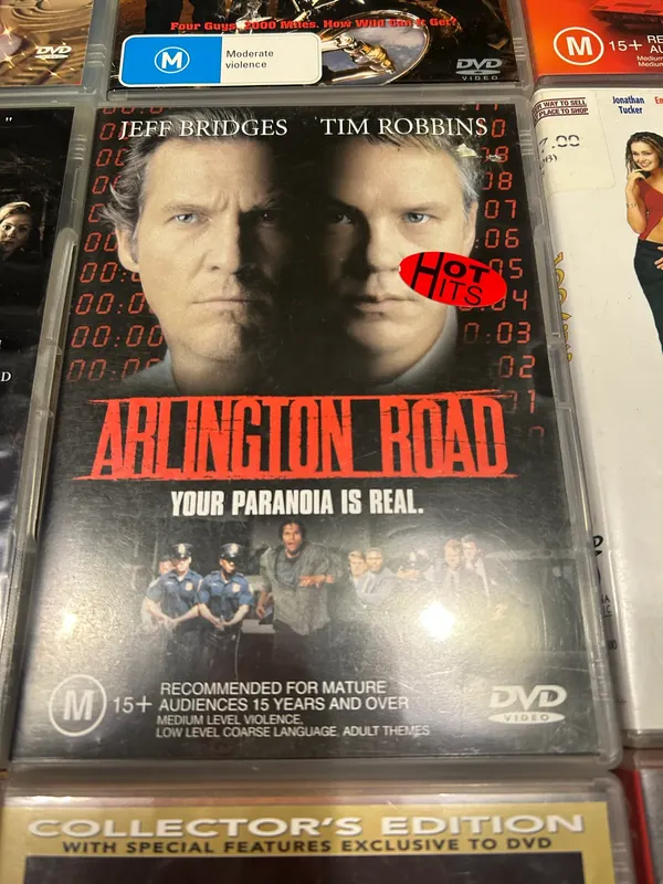 Arlington road dvd