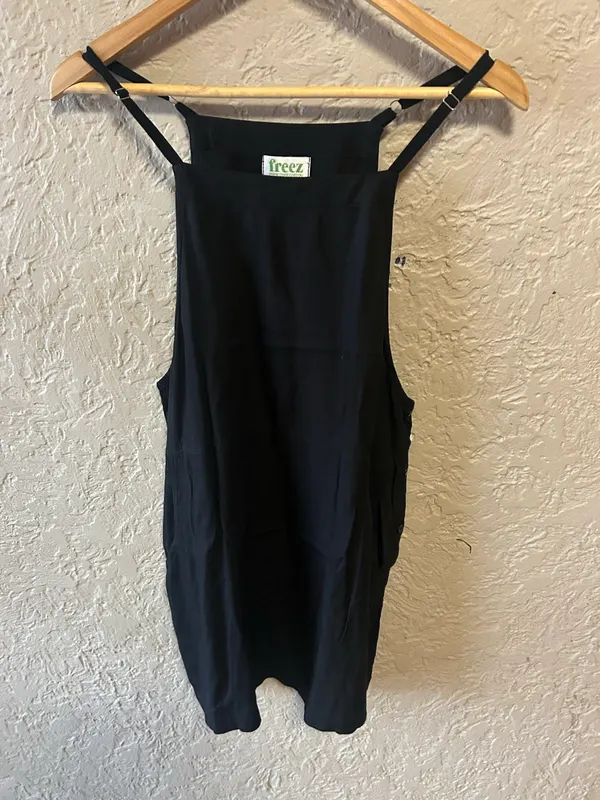 Freez black mini dress