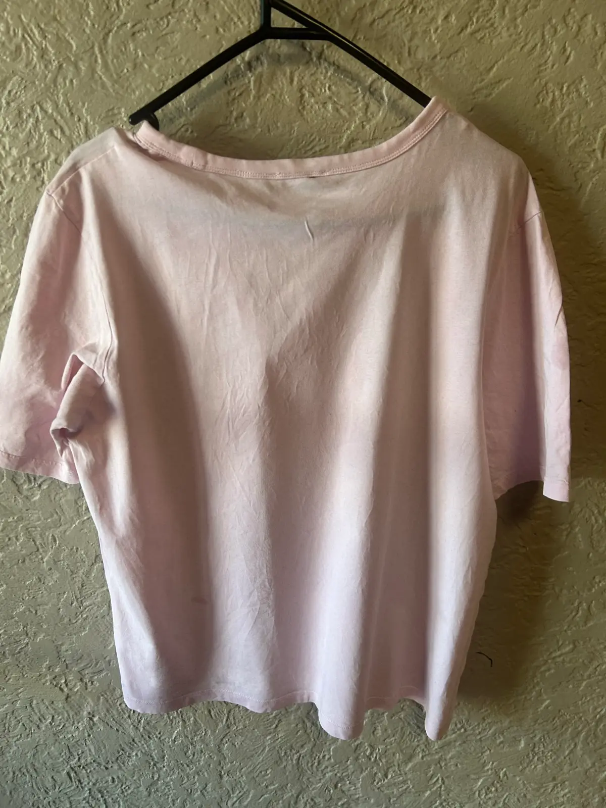 Target pink tee with white text – photo 4