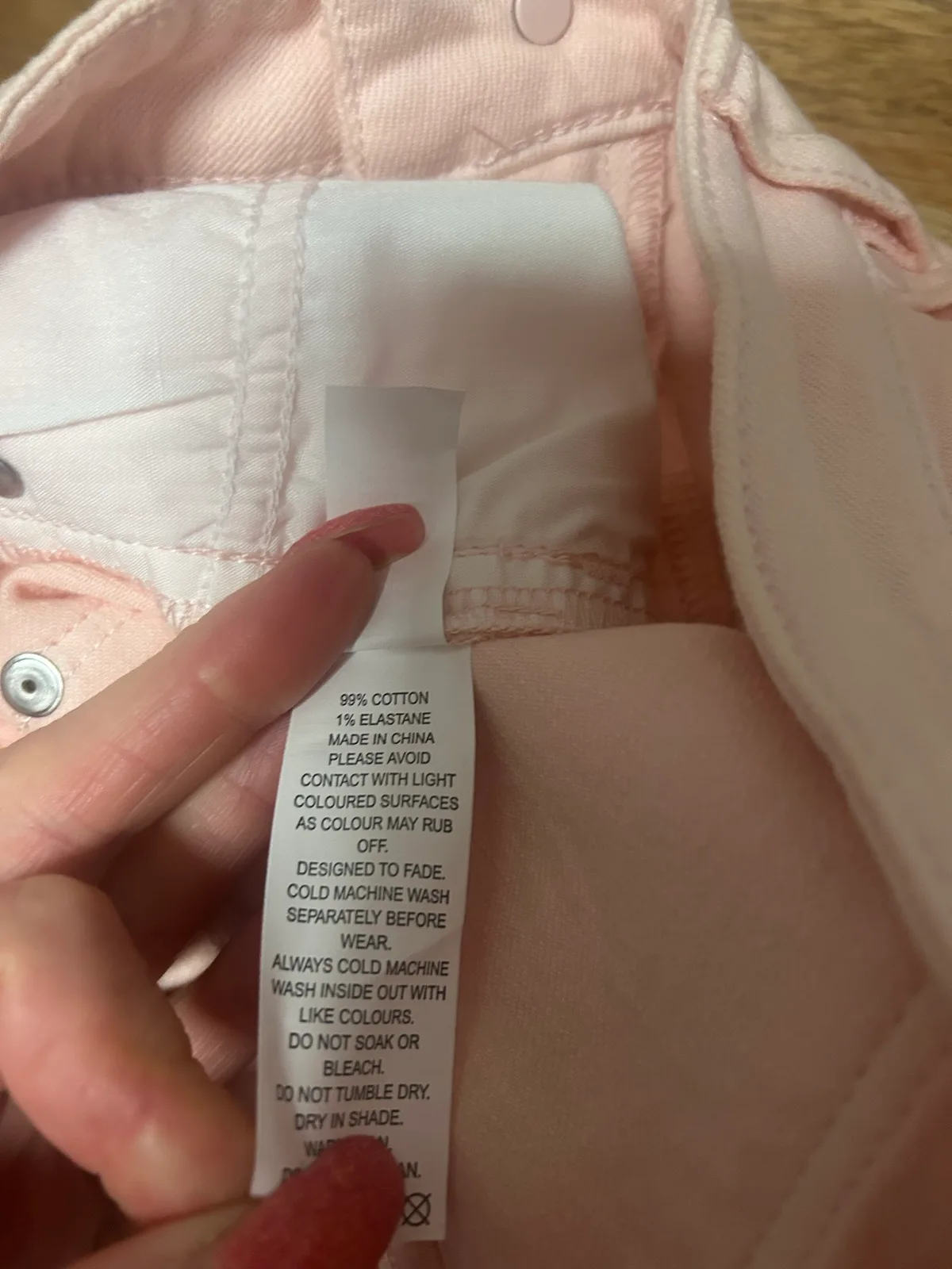 Jeanswest pink denim shorts – photo 5