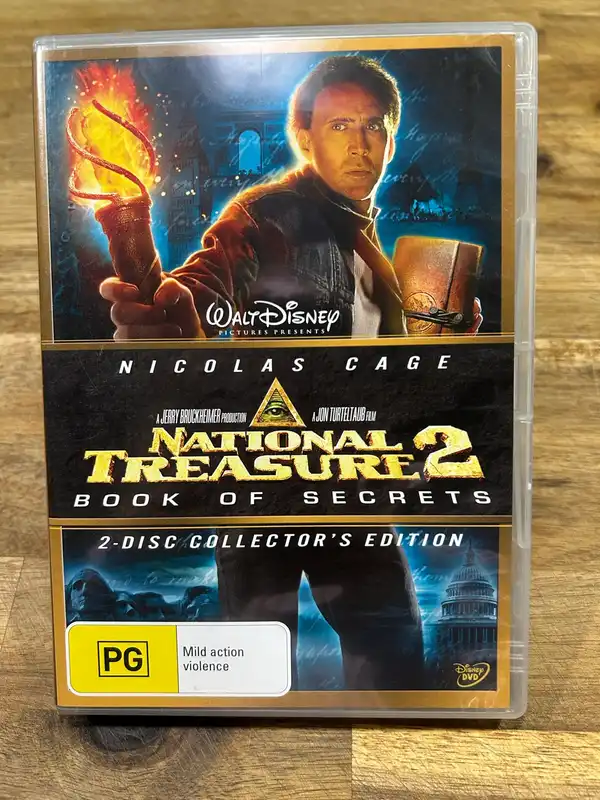 National treasure 2 dvd