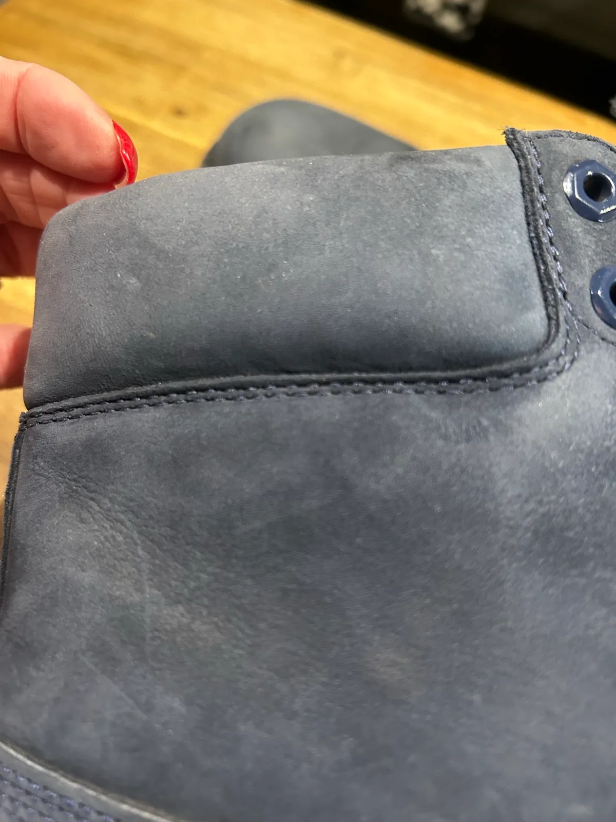 Men’s blue timberland boots – photo 8