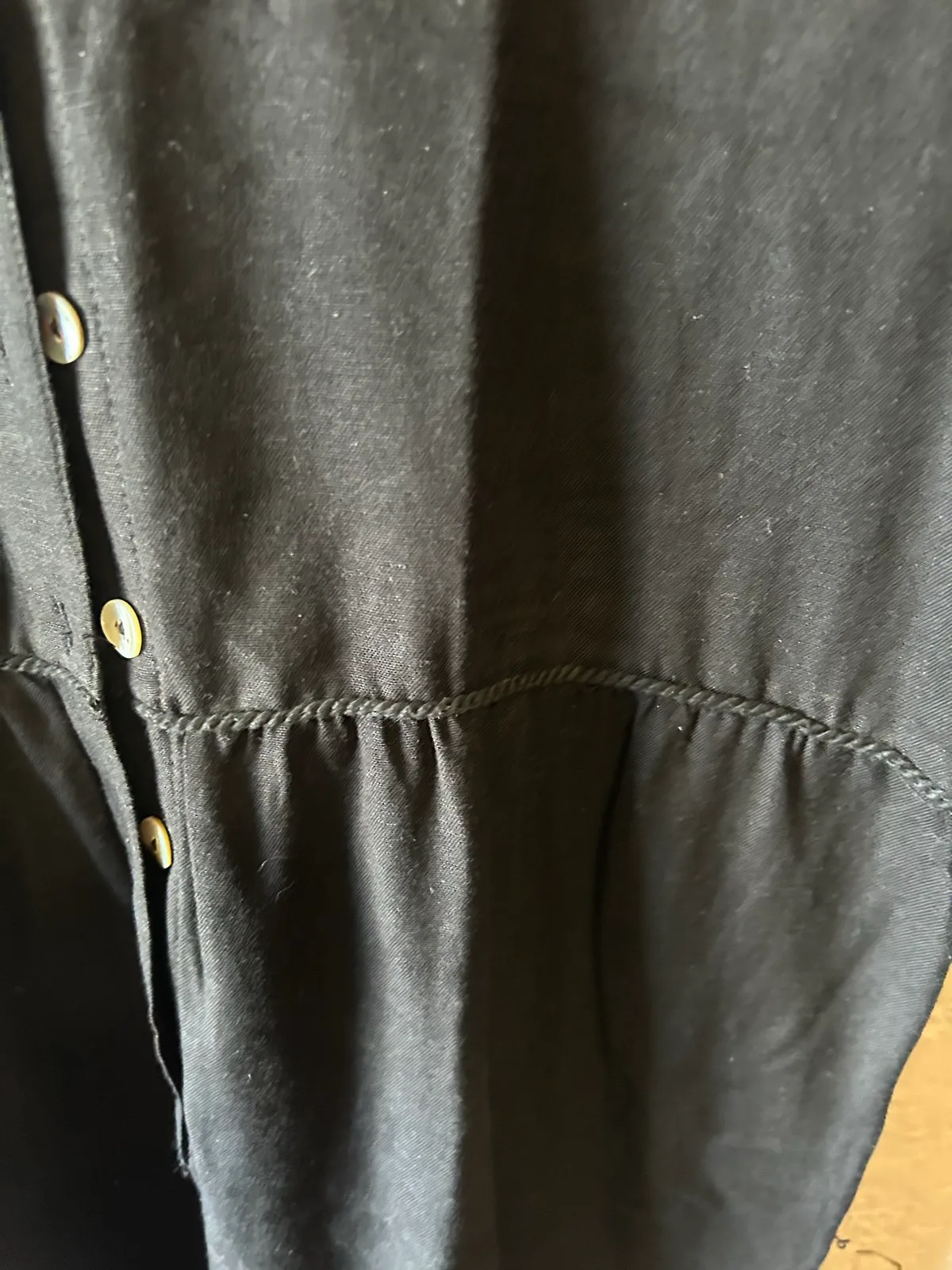 Cotton on black button up playsuit – photo 2