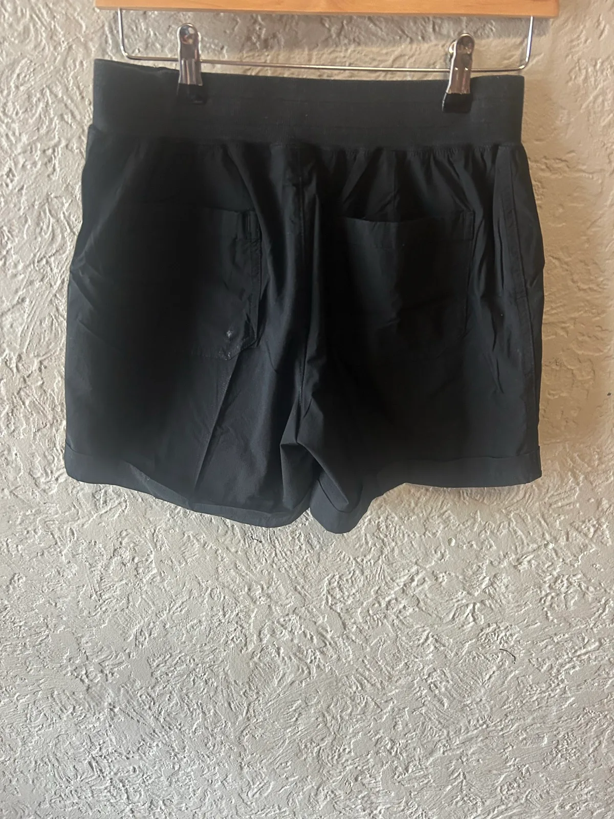 Asana black womens active shorts – photo 6