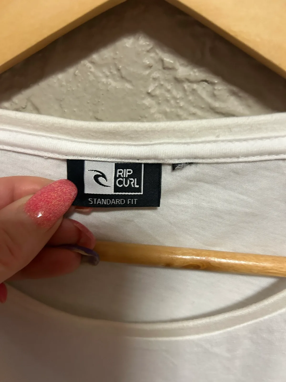 Men’s Ripcurl white basic tee — photo 3