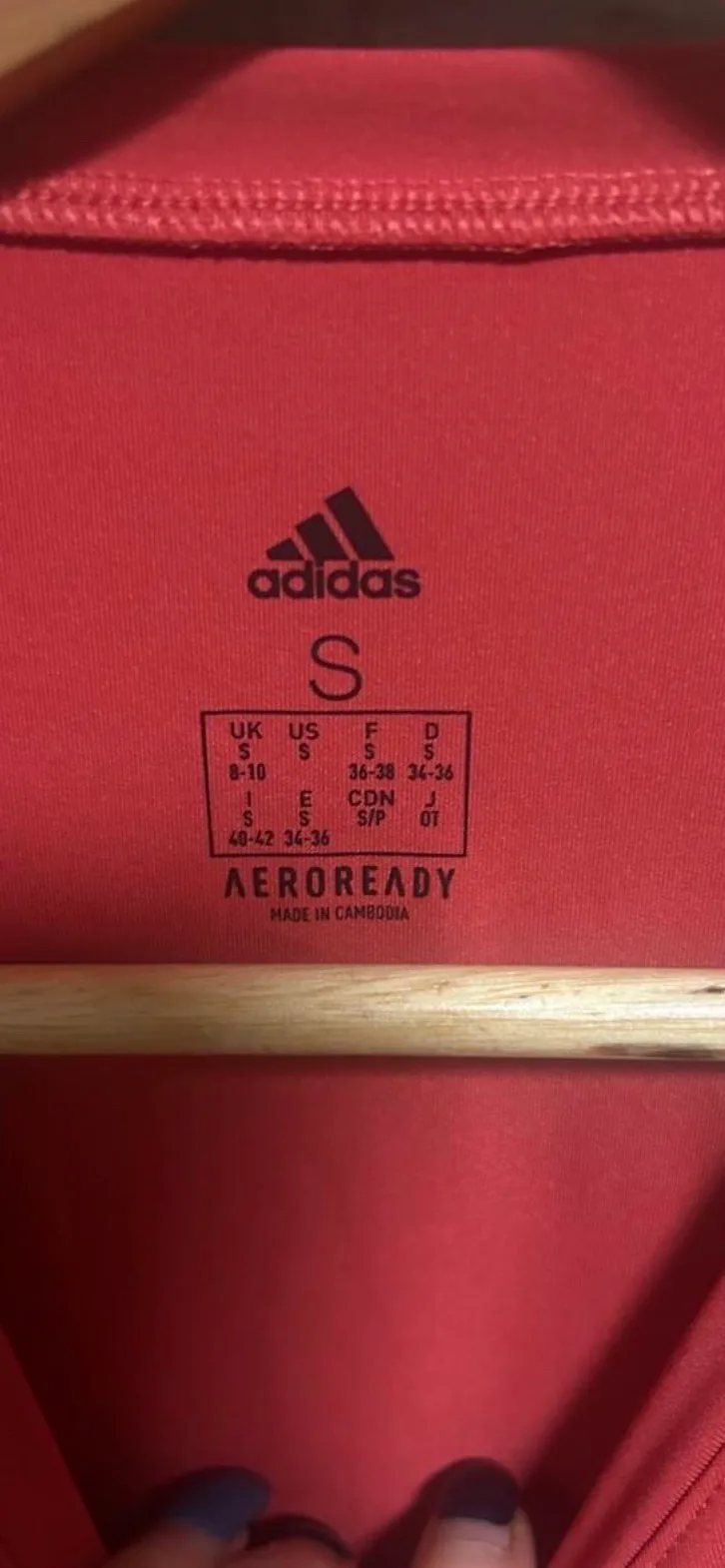 Adidas red active T-shirt – photo 2