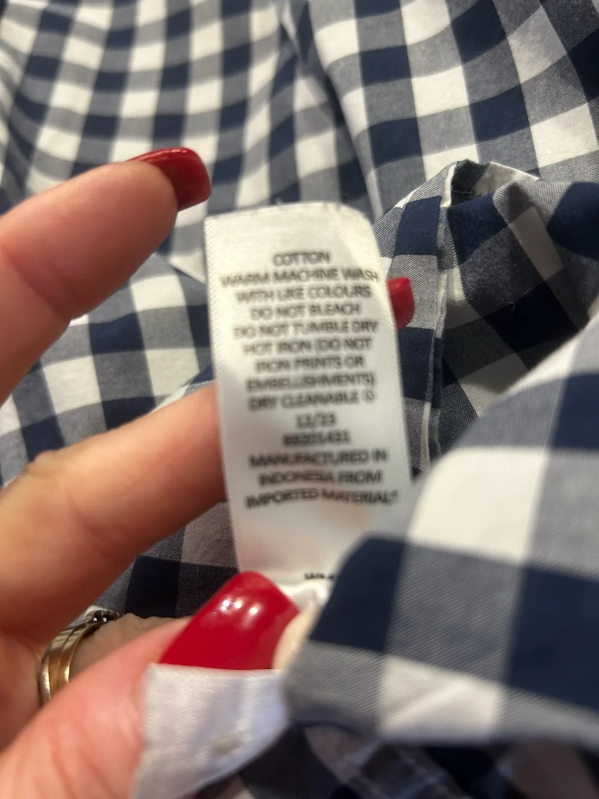 Men’s preview check shirt – photo 4
