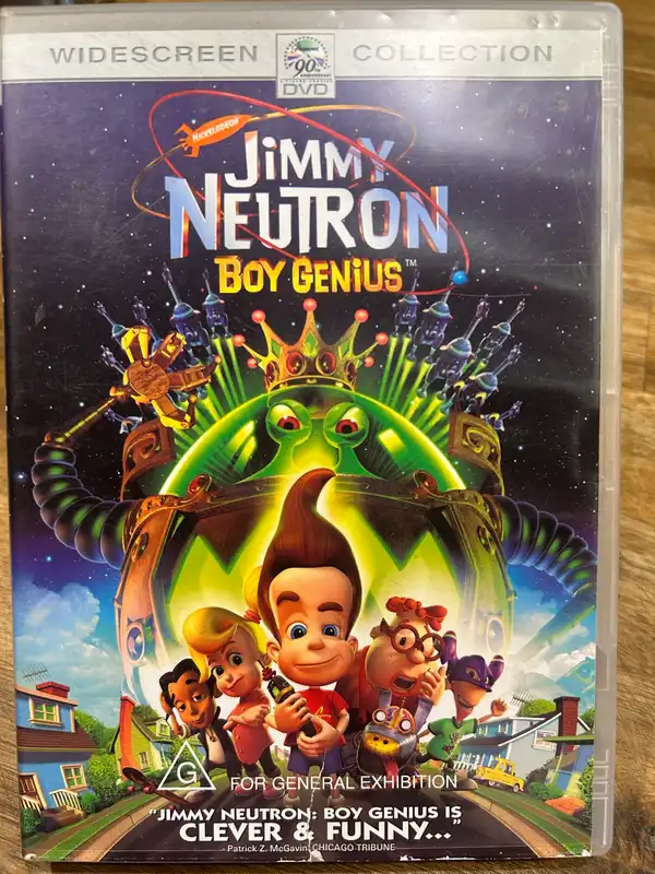 Jimmy neutron dvd