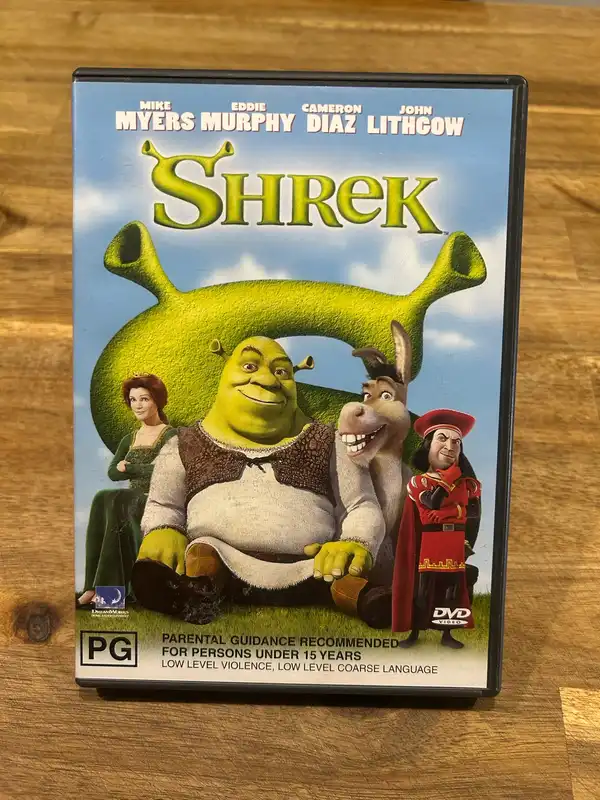 Shrek dvd