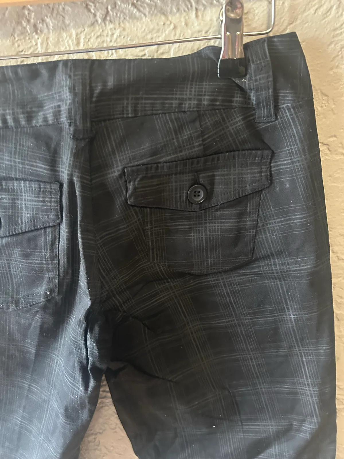 Jay jays black/grey plaid chino shorts – photo 3