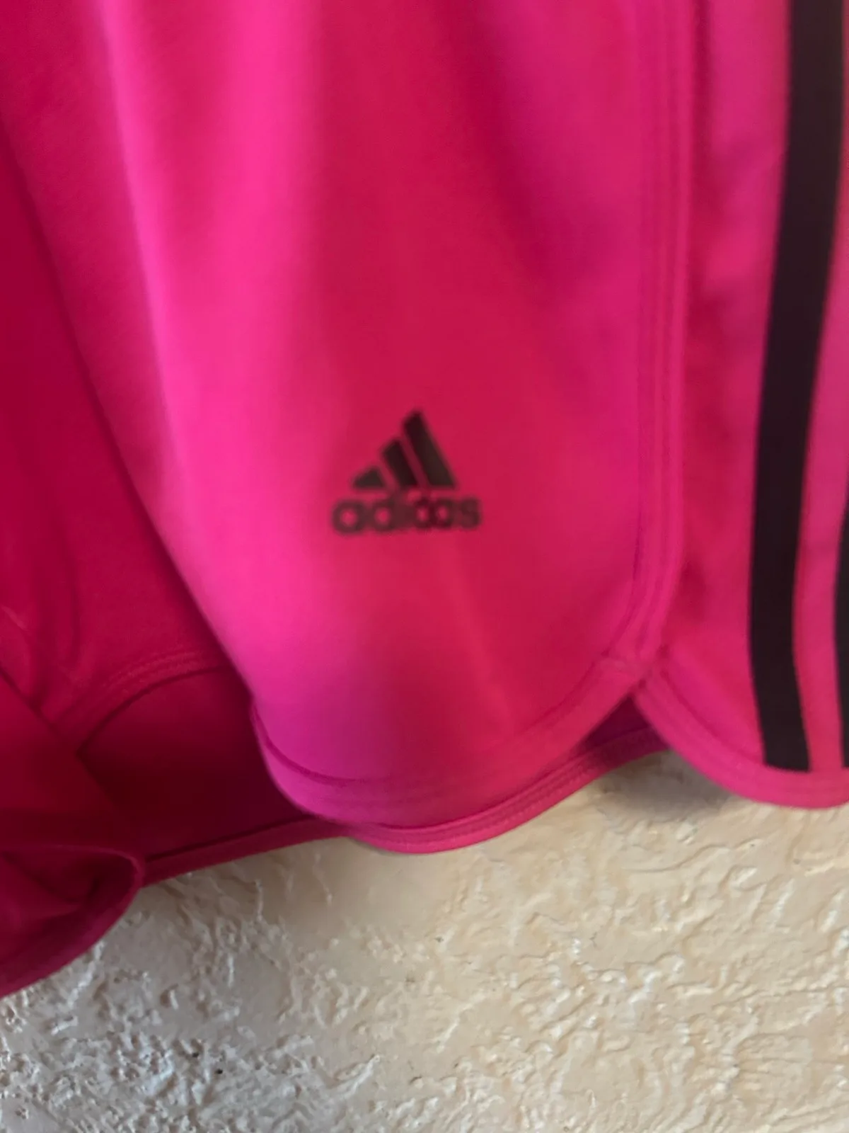 Adidas pink/black active shorts – photo 2