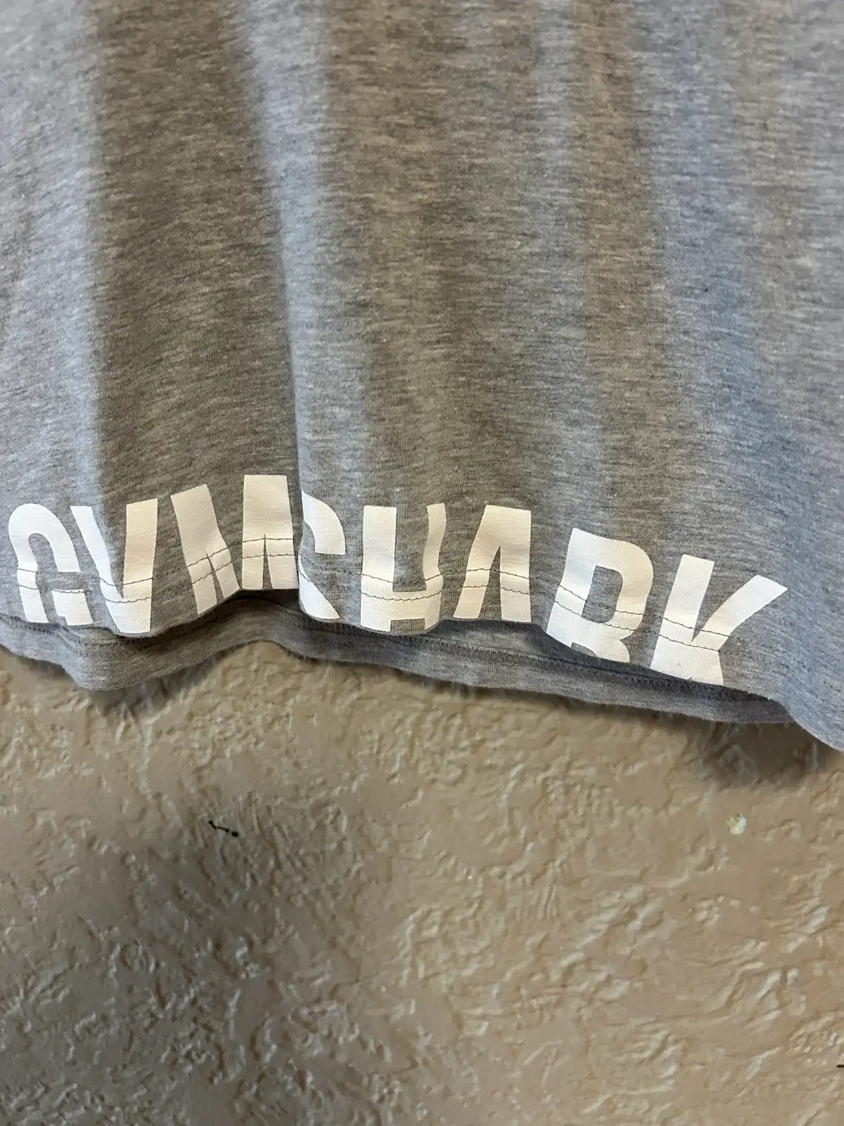 Gymshark grey cropped active top – photo 2