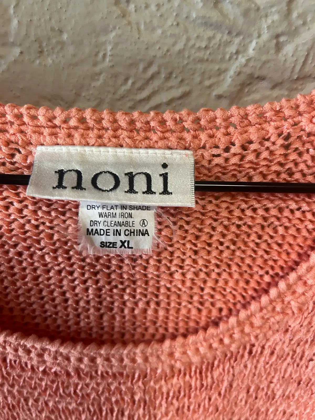 Noni orange short sleeve knit top – photo 4