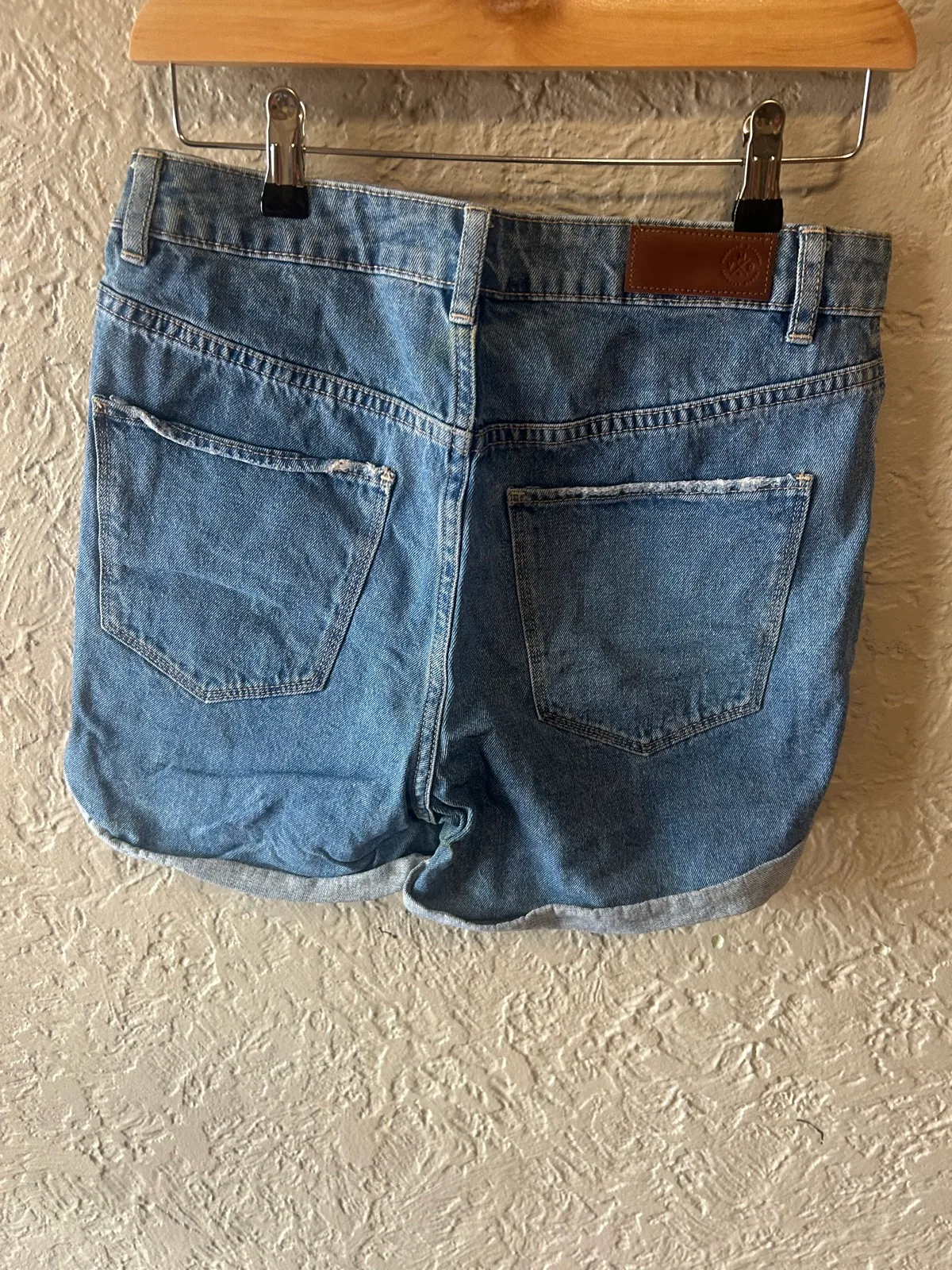 Vera Moda blue denim shorts – photo 4