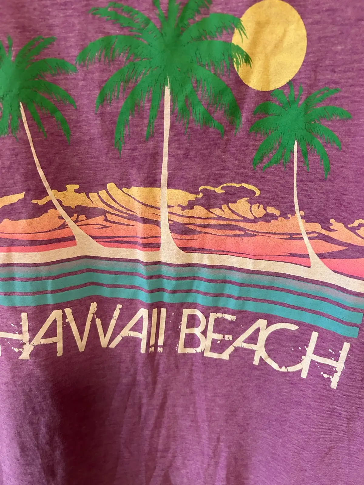 Girl express purple beach tee – photo 2