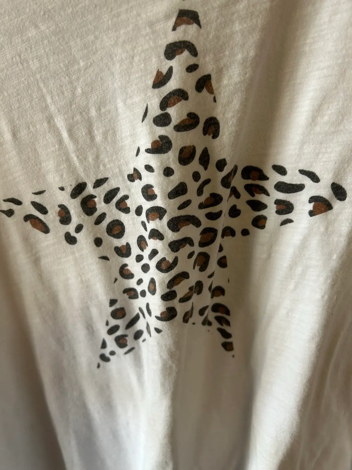 Caroline Morgan white star tee – photo 2