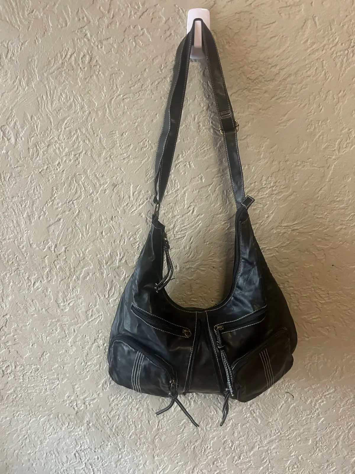 Rip curl brown faux leather shoulder bag – photo 2