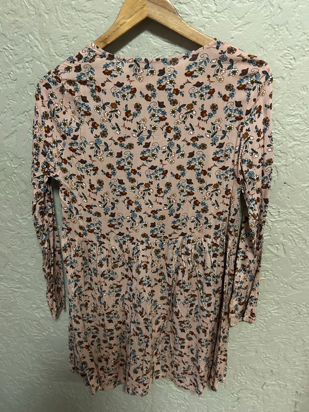 Daisy street pink floral dress — photo 3