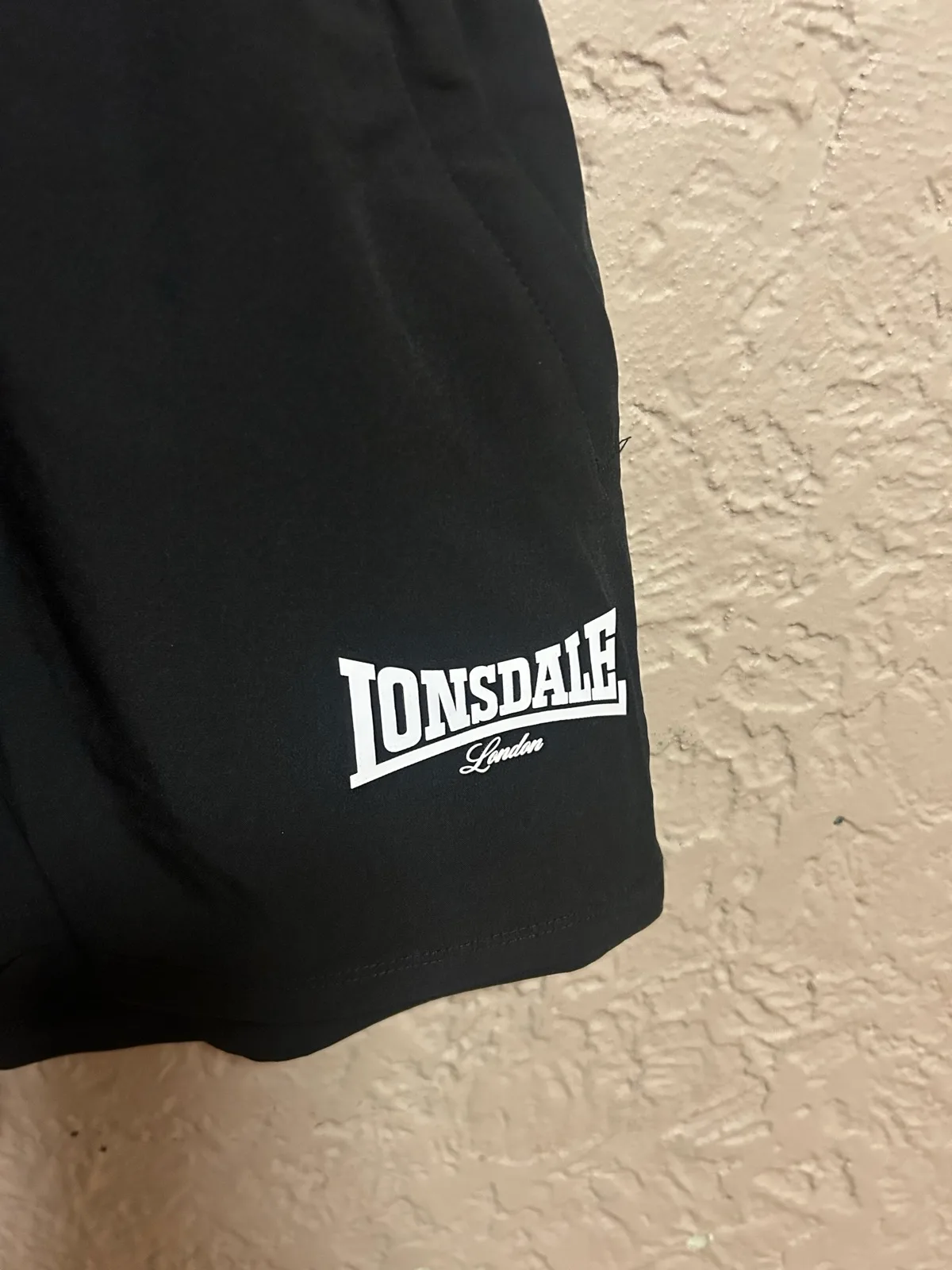 Lonsdale black training shorts – photo 3