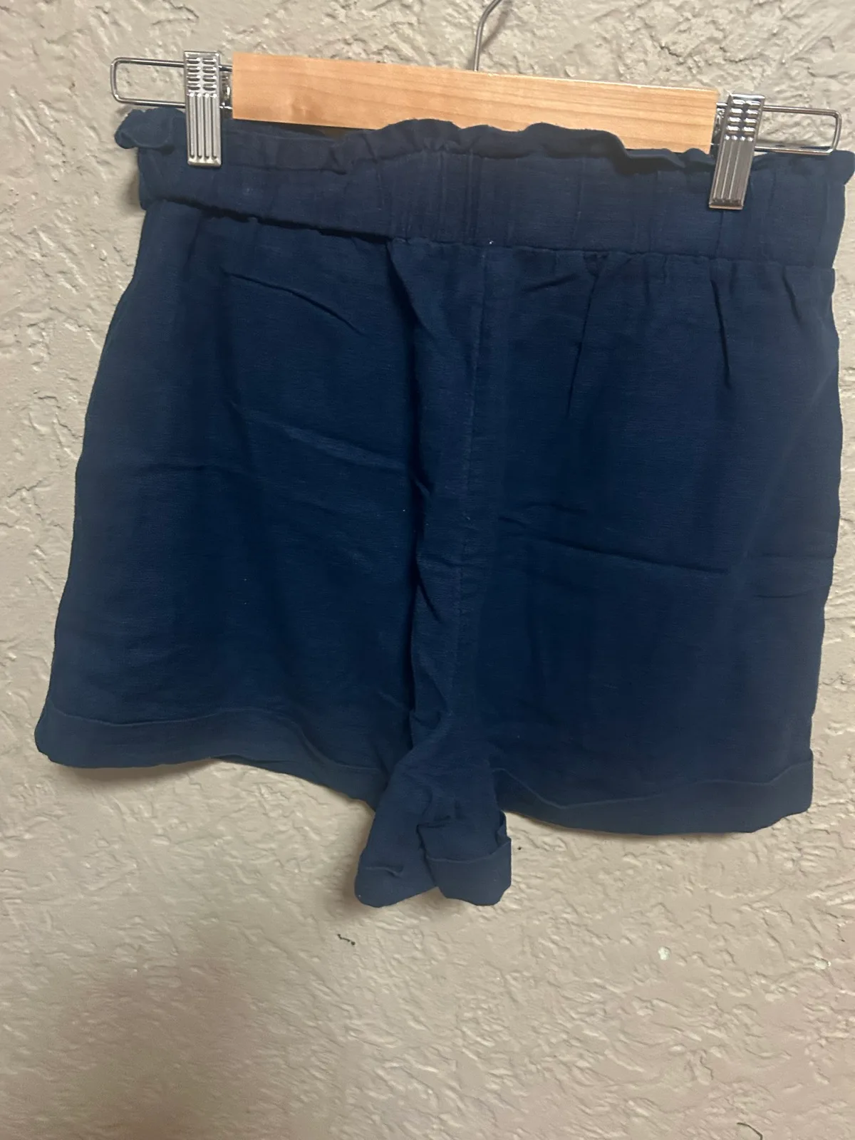 Sportsgirl navy linen shorts – photo 3