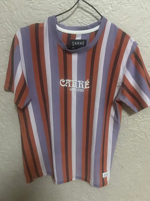 Men’s Carre striped T-shirt