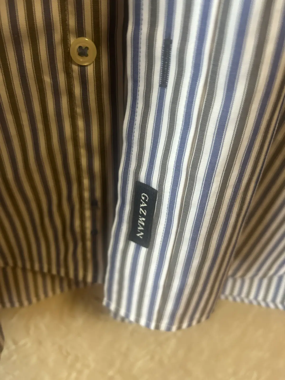 Men’s Gazman striped shirt – photo 2