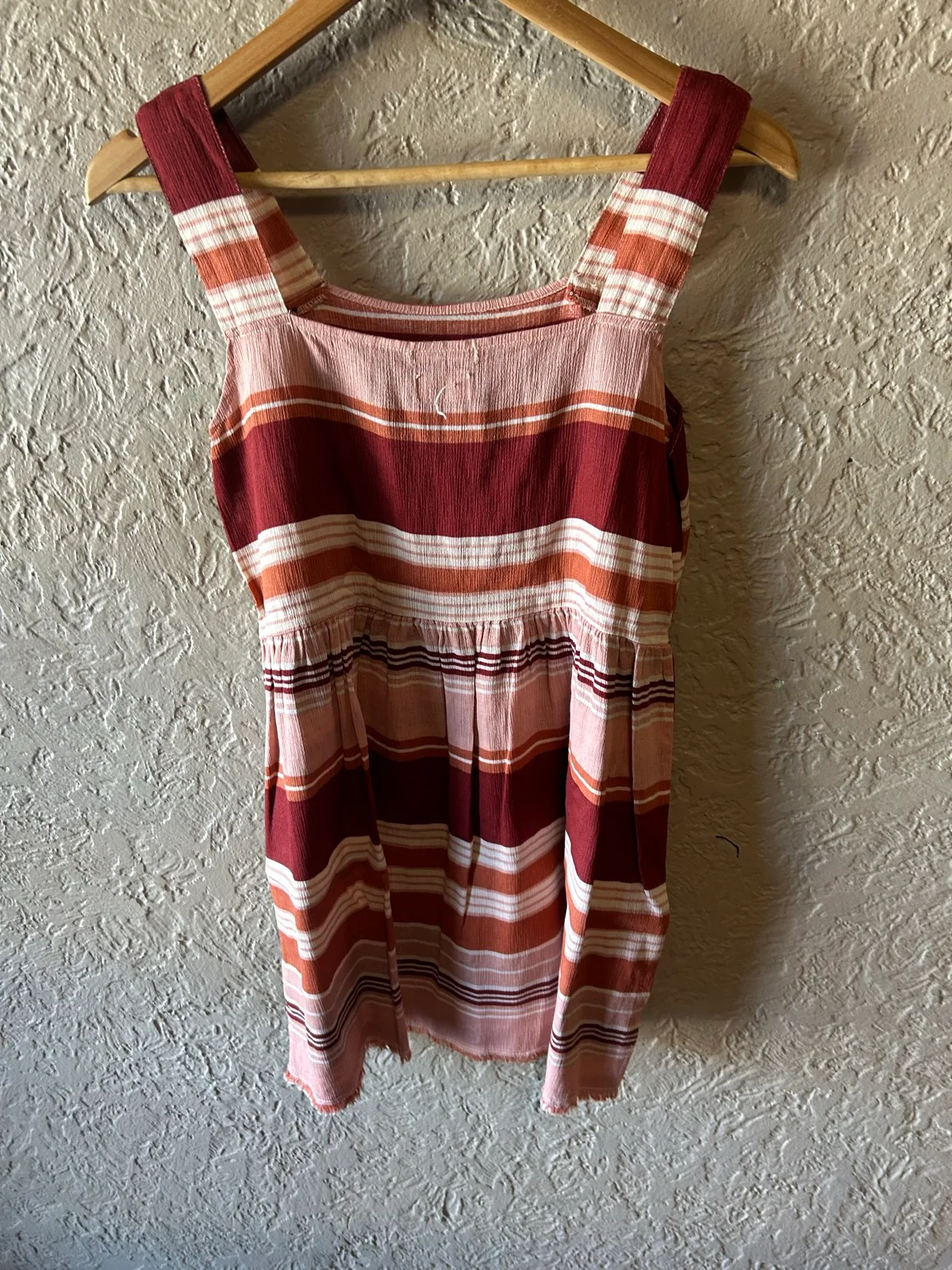 Ghanda red/orange/white striped sundress – photo 4