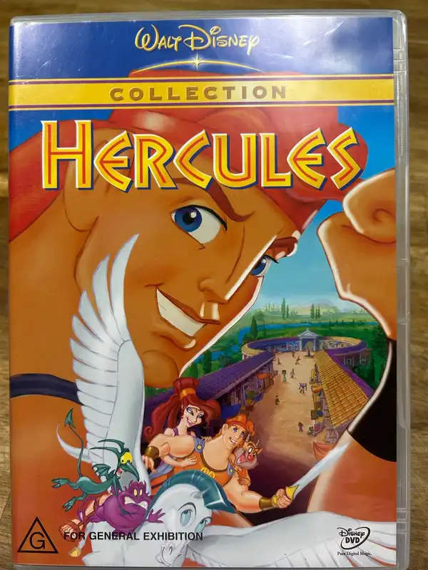 Hercules animated dvd