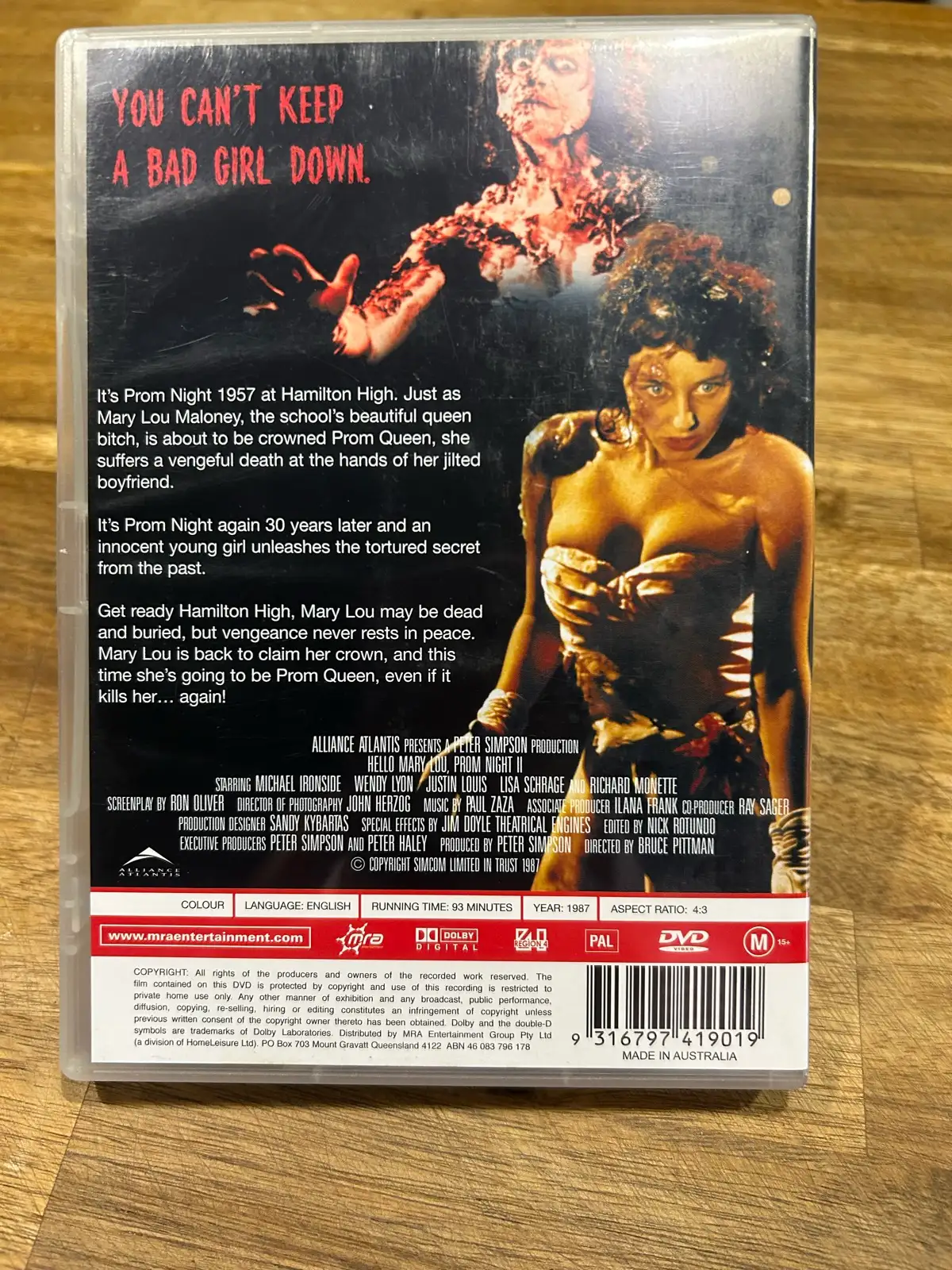 Prom night 2 dvd – photo 2