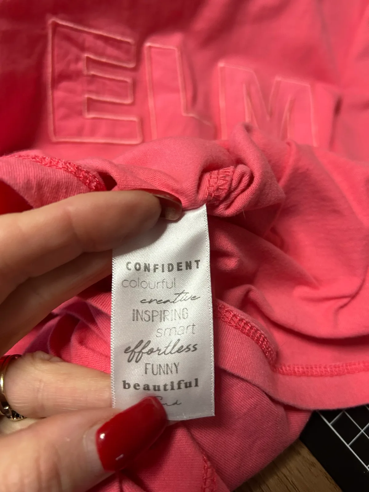 Women’s Elm pink graphic tee – photo 5