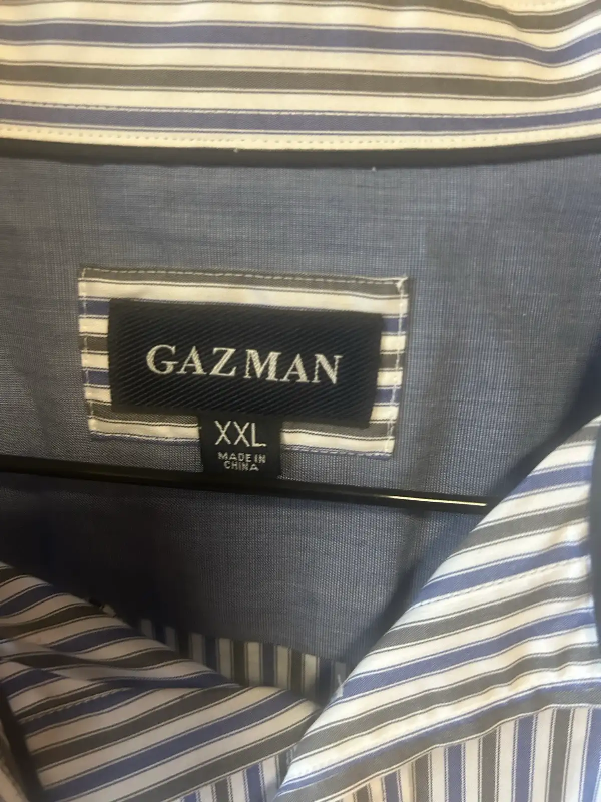 Men’s Gazman striped shirt – photo 4